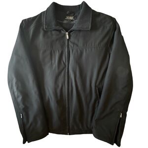 GUESS | MENS |  ZIP OUT FLEECE LINING |  JACKET | BLACK | Medium